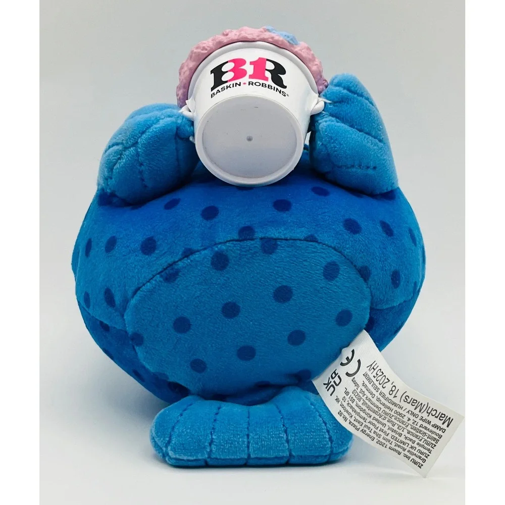 Zuru Baskin Robbins Olivia Parrotfish Series 3 Blue Plush Ice Cream 5